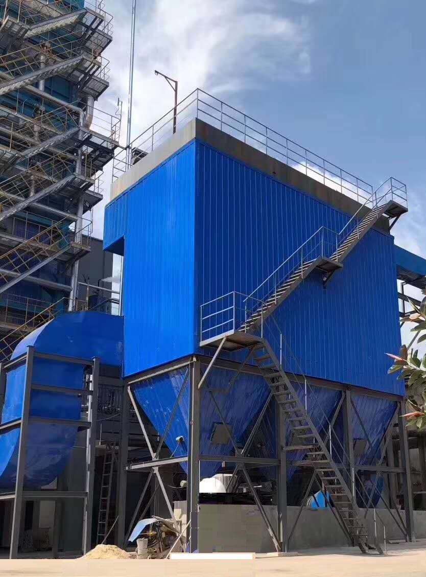 除塵：300T鍋爐布袋除塵器