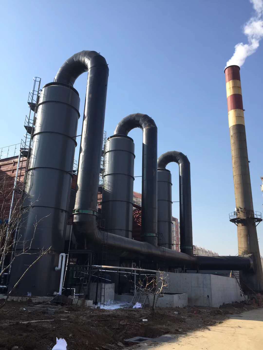 脫硫：3臺(tái)20T鍋爐脫硫
